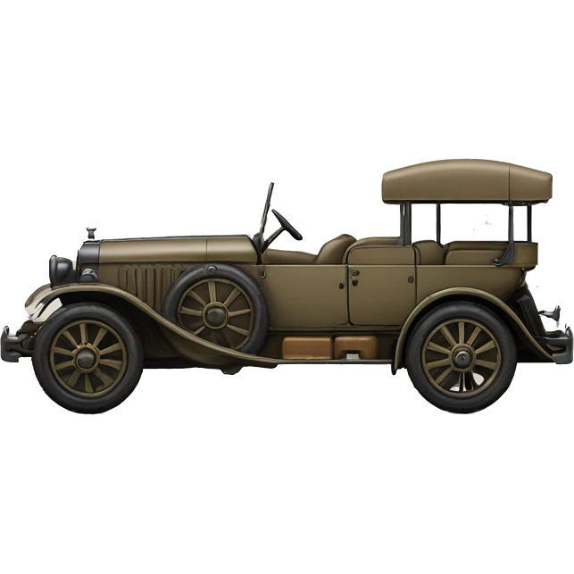  1930 WW1 Mercedes German Staff Car emoji