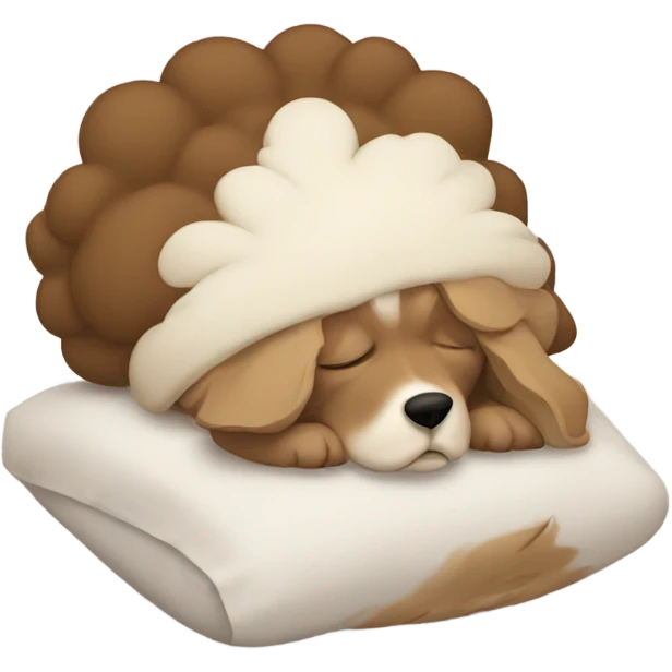Dixie sleeping  emoji