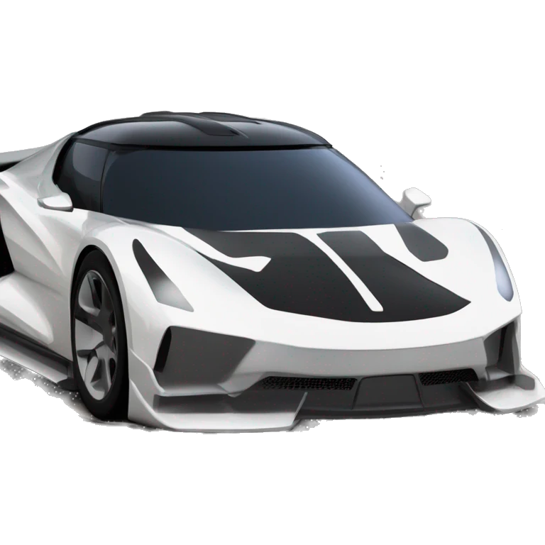 Aerodynamic range trooper hypercar emoji