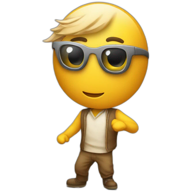 Chat faisant du pôle dance emoji