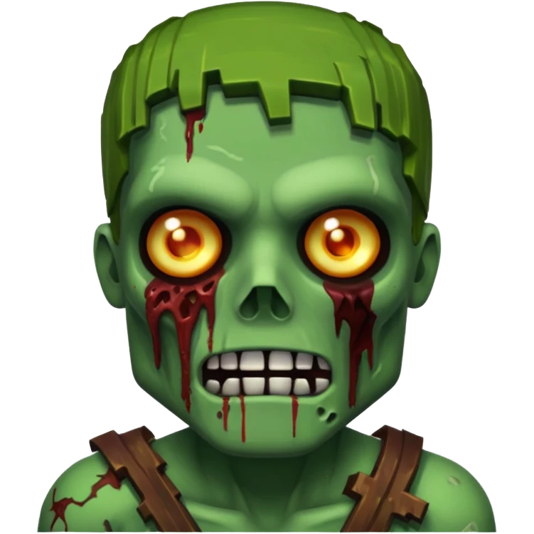 Zombie  minecraft  emoji