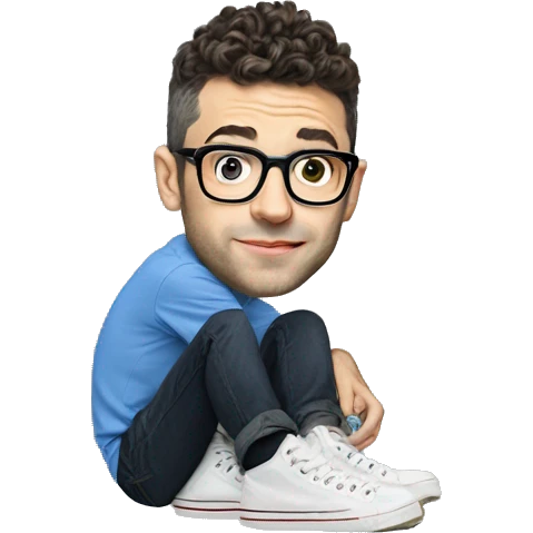 Jack antonoff as a foot emoji