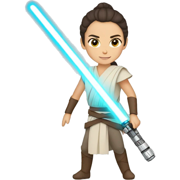 Rey Lightsaber emoji