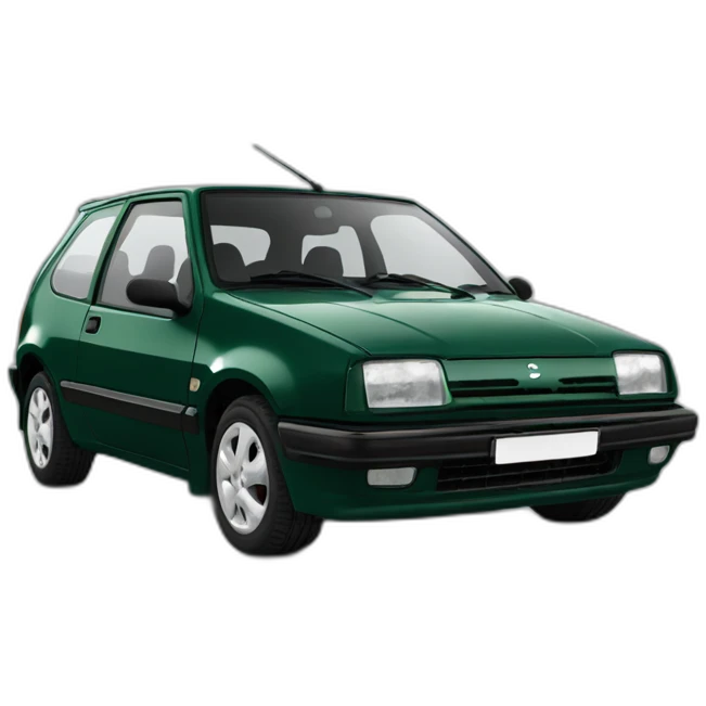 Saxo vts rallye dark green emoji