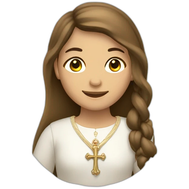 our laidy of lourdes emoji