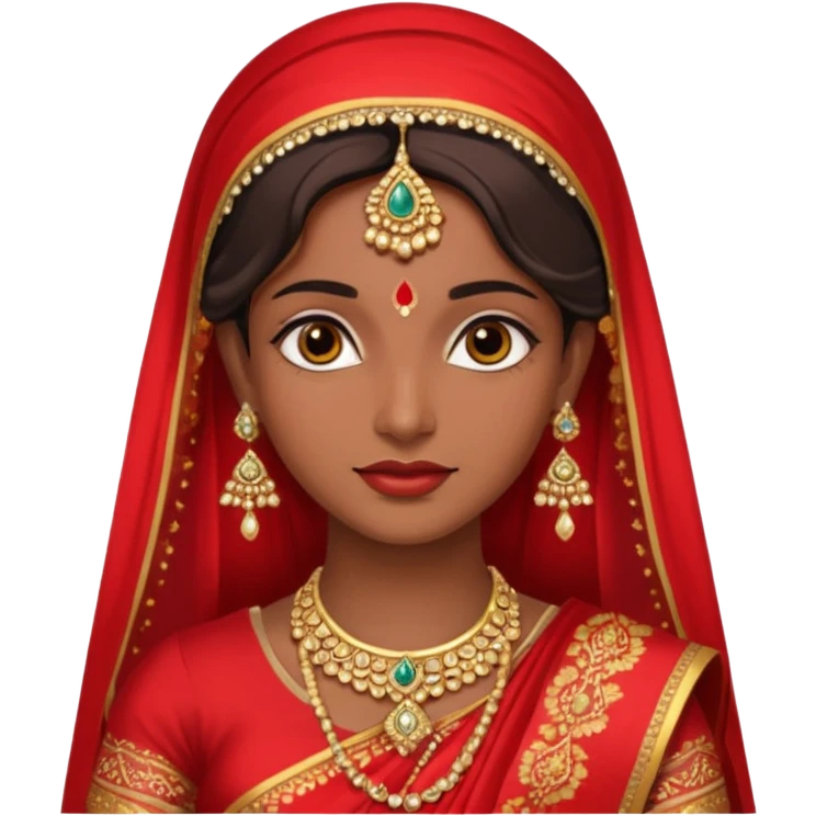 beautiful indian bride emoji