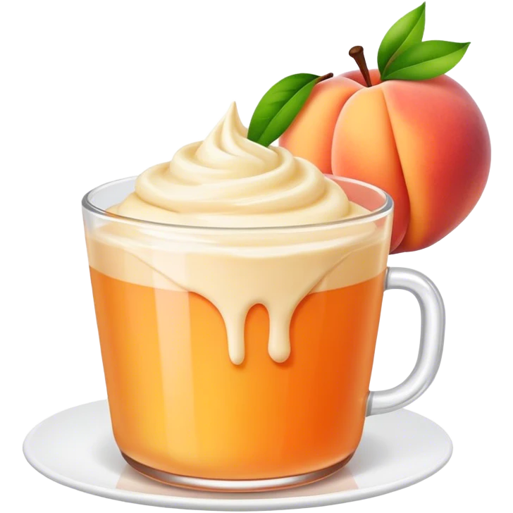 peaches and crea emoji