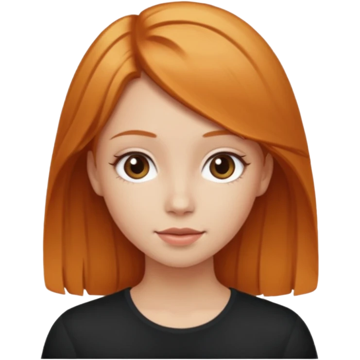 Make one girl with blonde hair and a second girl with ginger hair and one with brown hair  emoji