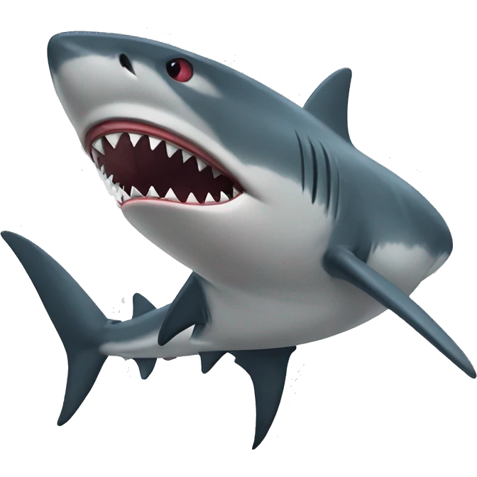 gangster shark emoji