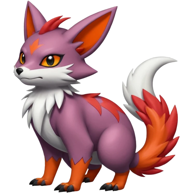 Noibat-Zangoose-Nargacuga-Litten-Torracat-fusion-Fakemon-Pokémon-creature  emoji