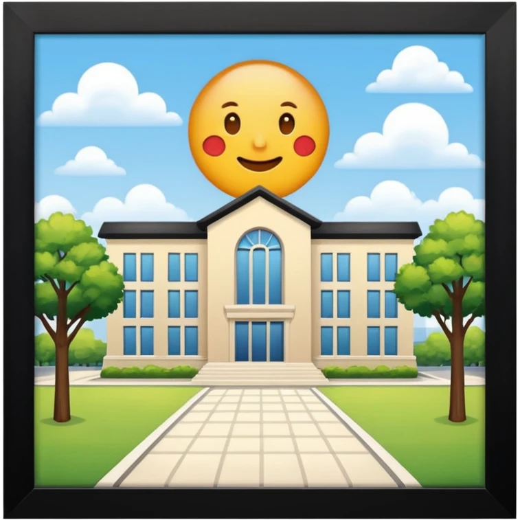 AFUERA DEL CAMPUS SIN CRUZ ARRIBA emoji