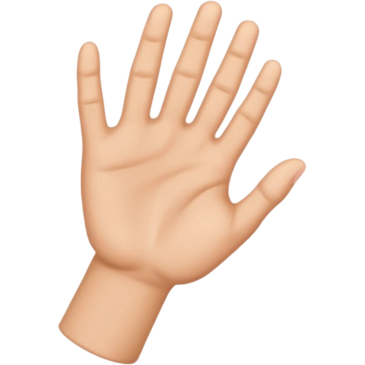 rise hand emoji