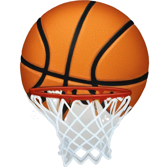 Fire basketball emoji