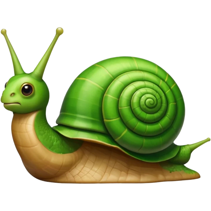 Revolutionary snail emoji