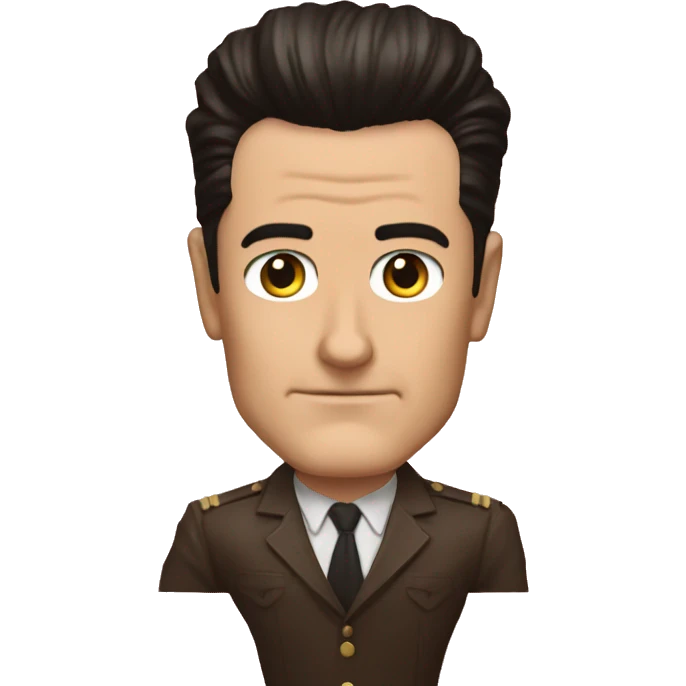 dale cooper con fondo de twin peaks emoji