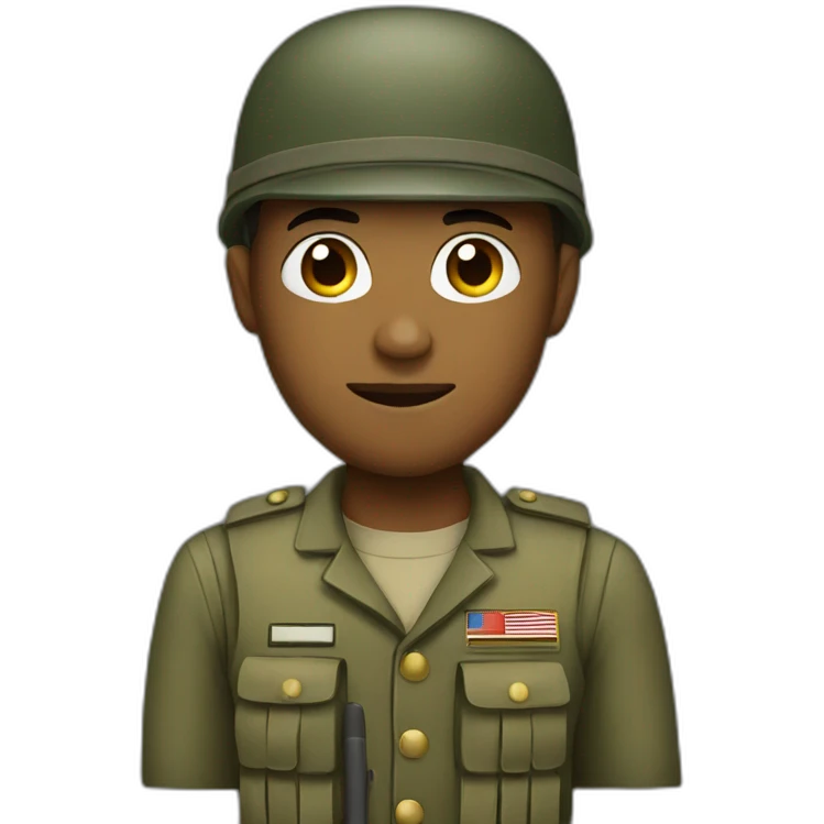 Soldier emoji