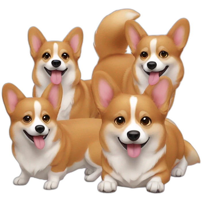 three_corgis emoji
