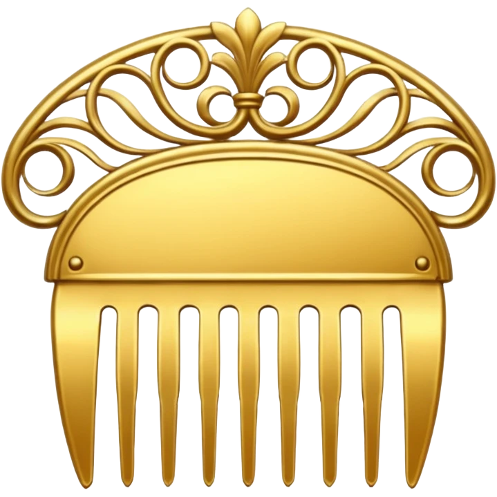 golden comb emoji