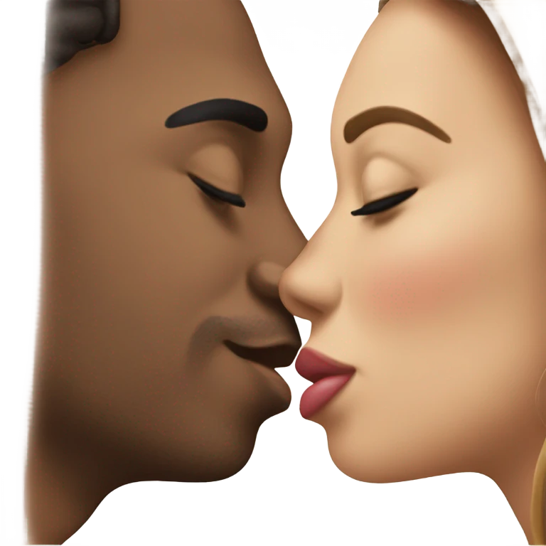 Kissing emoji