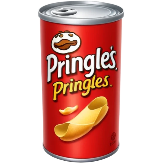 The pringles logo emoji
