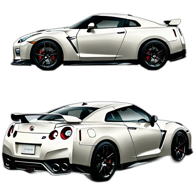 Nissan GTR emoji