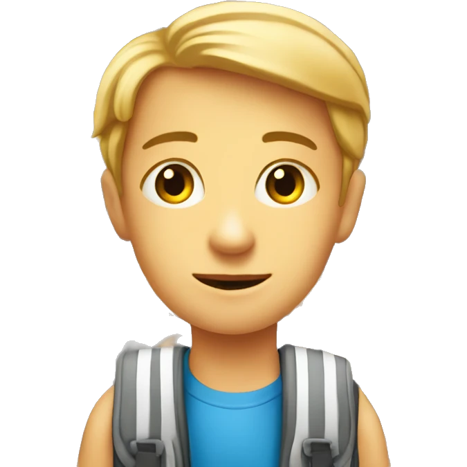 pupils   in a big school ￼ emoji