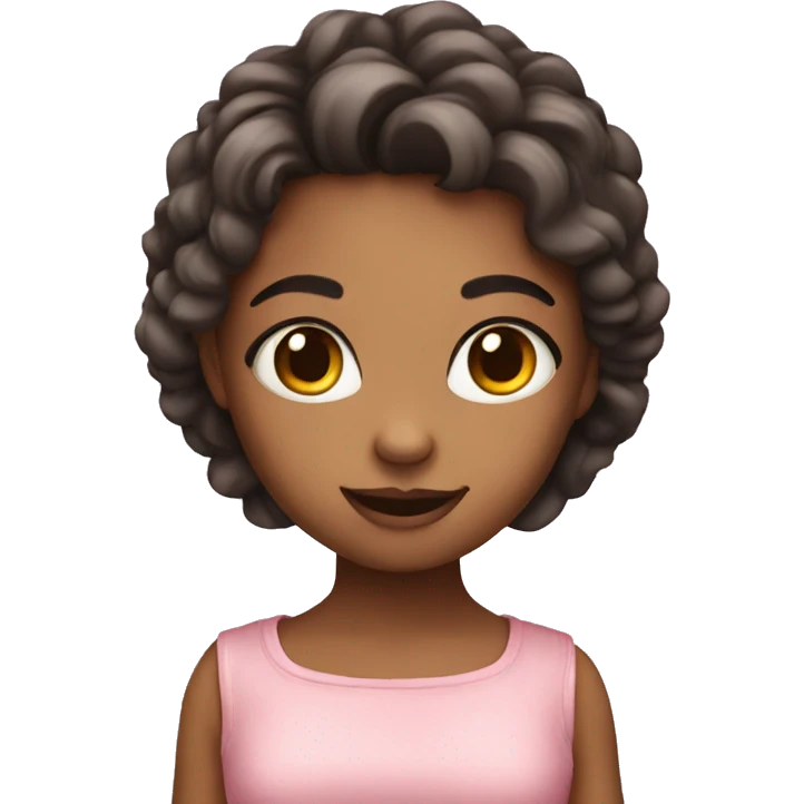 Cute girl  emoji
