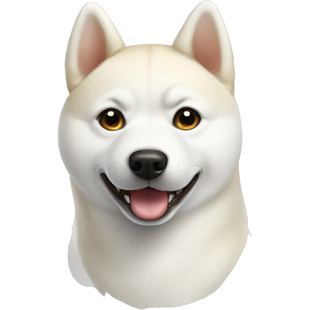 white shiba inu emoji