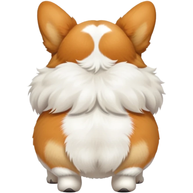 corgi butt emoji