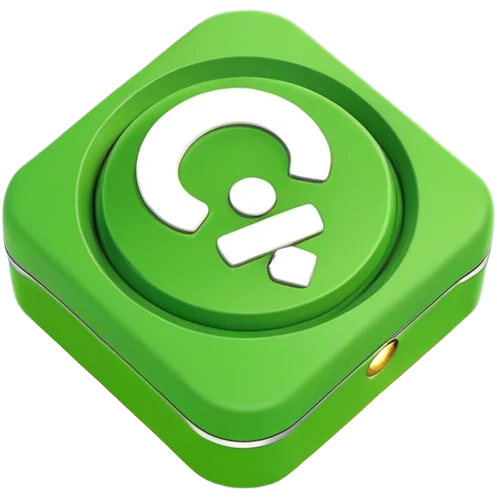 Clash of Clans aesthetic: Cinematic Playful Xbox Power Button Portrait Emoji, rendered in a 3D vector-style similar to standard emojis with minimal shading and bold, simplified shapes. A compact, distinct form with signature details, softly glowing with a modern gaming energy charm. Simplified yet unmistakably iconic, highly detailed and consistent, glowing with a soft radiance and high shine. Stylized with a touch of next-gen innovation and a soft glowing outline, capturing the essence of a beloved gaming relic with a friendly, playful manner! emoji