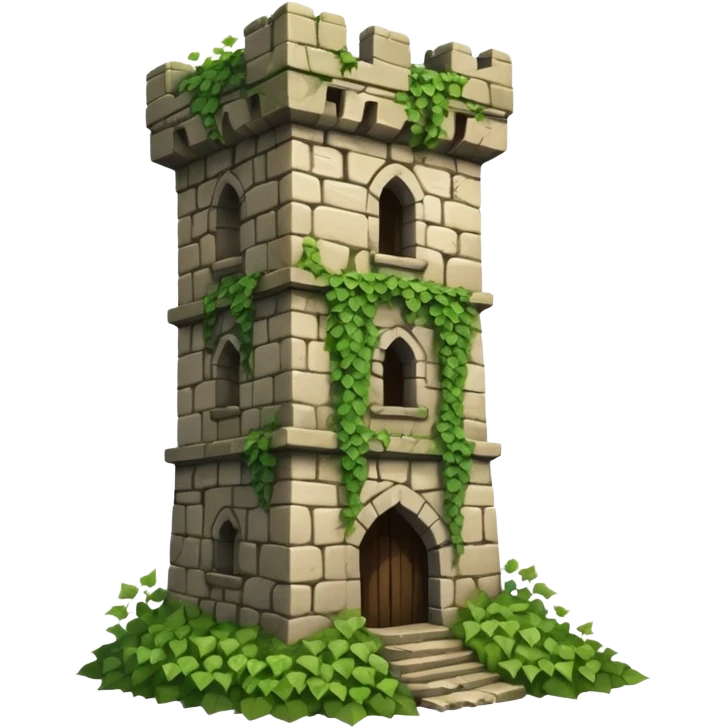 Ruined castle tower emoji