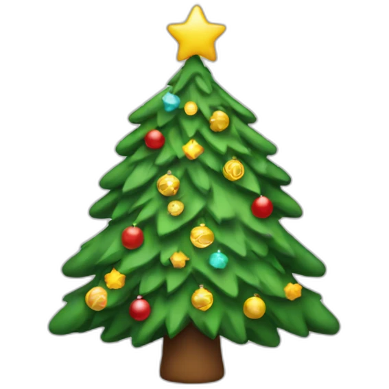 christmas tree vacation emoji