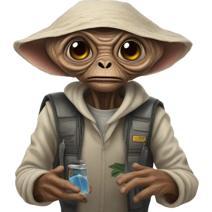 Mexican E.T. The extra terrestre emoji