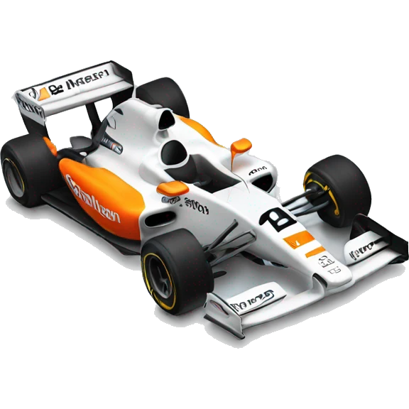 Mclaren formula 1 car emoji