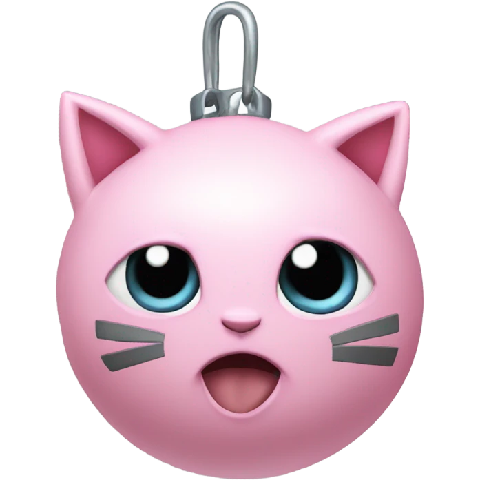 Jigglypuff punching bag emoji