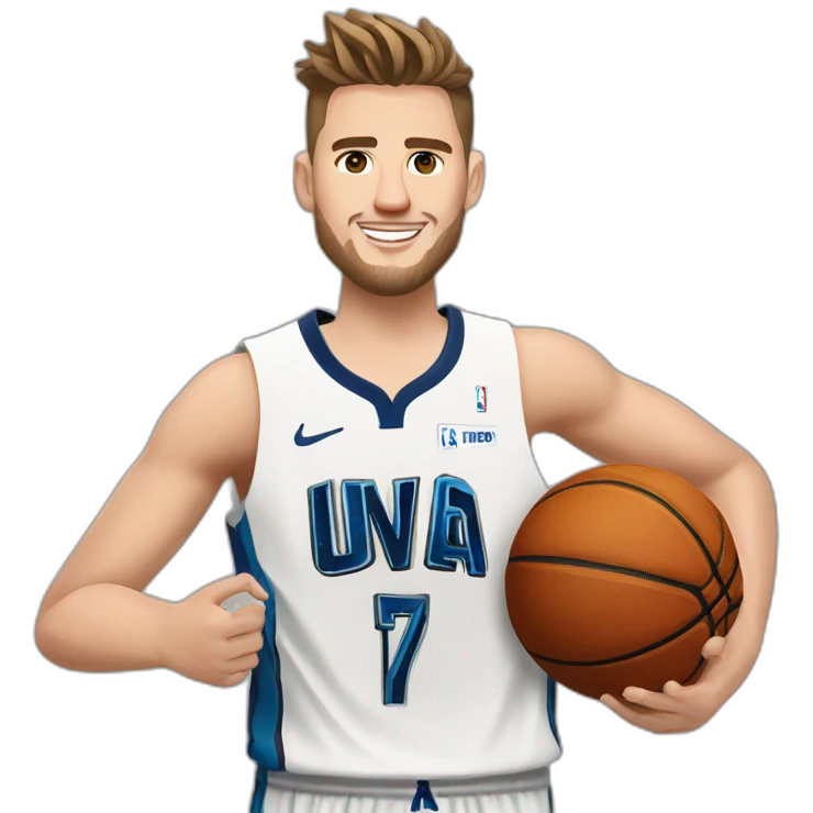 Luka Doncic basketball emoji