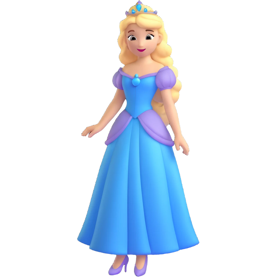 Disney princess character emoji