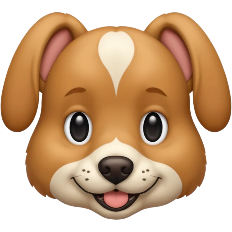 smirking dog emoji