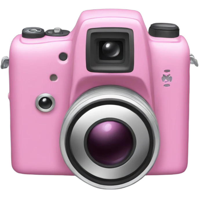 pink digital camera emoji