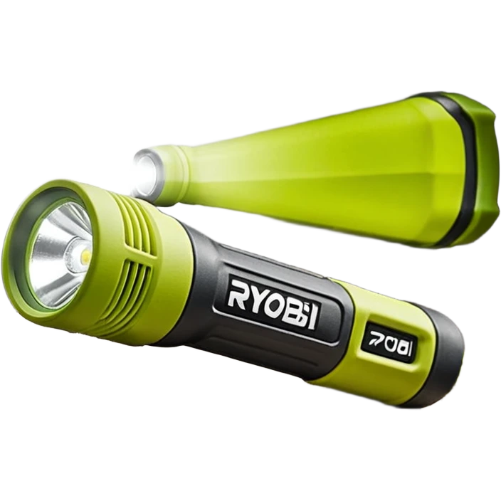 RYOBI P705 One+ - Linterna LED de iones de litio de 18 V, 130 lúmenes emoji