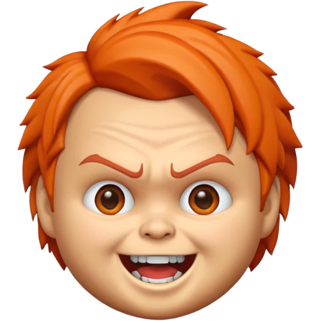 Un emojin de chuky emoji