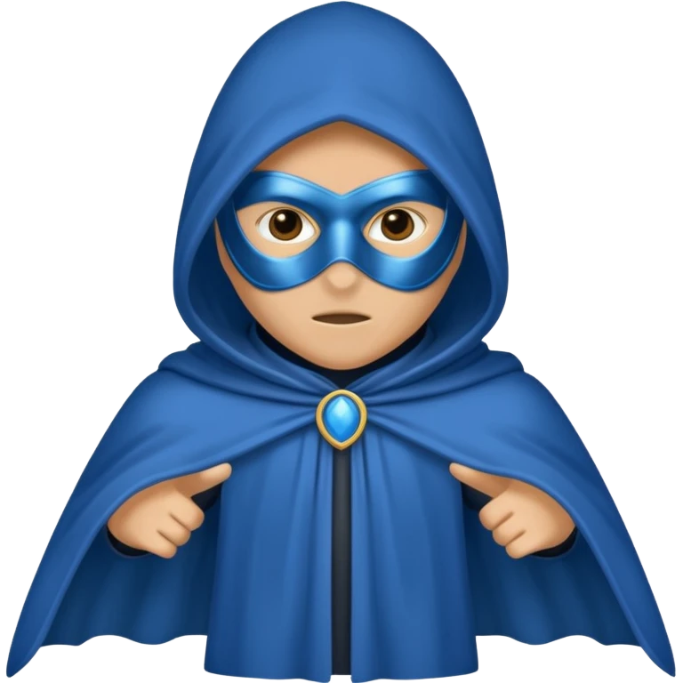 blue Cloaked night guards emoji