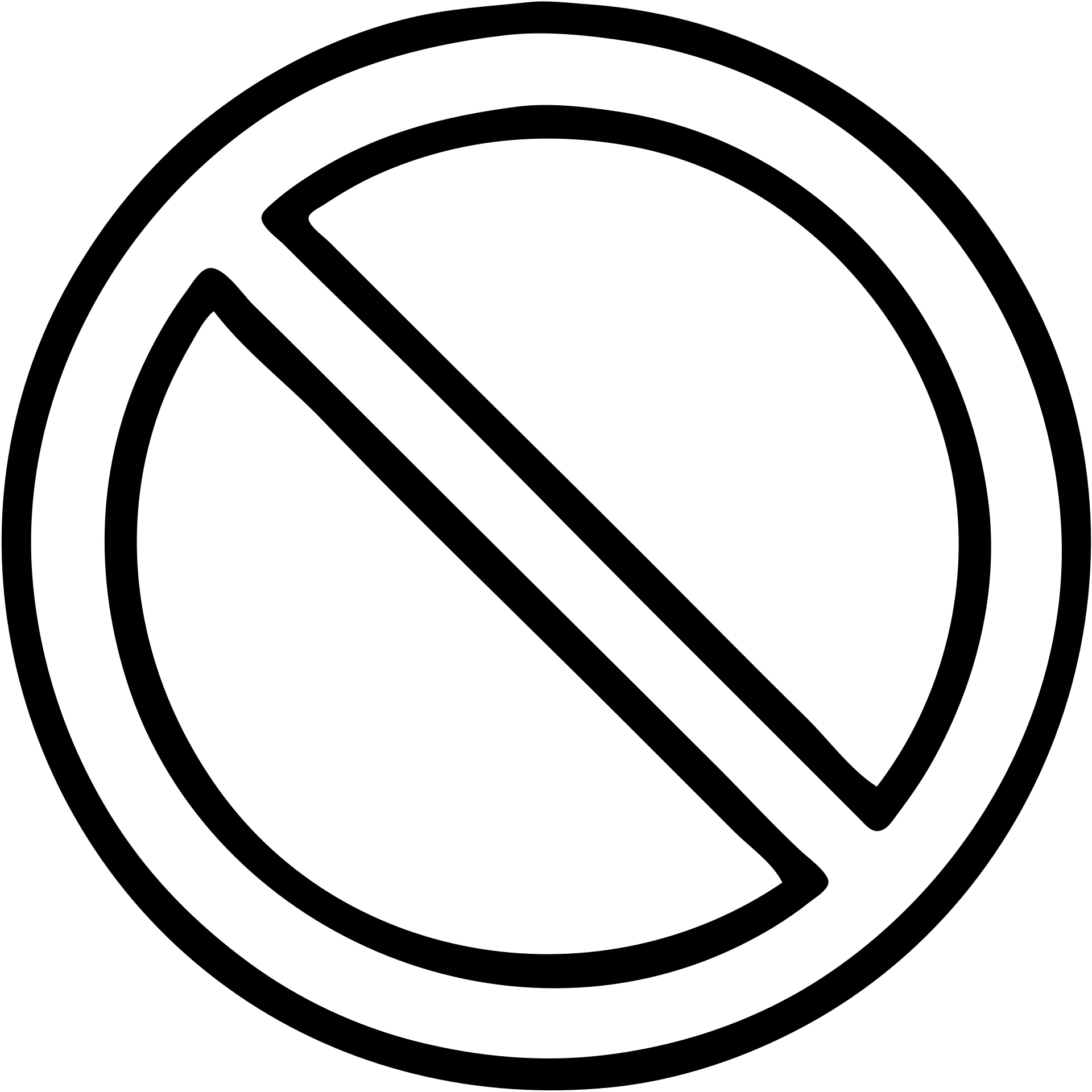 No entry sign, circle with diagonal line through emoji