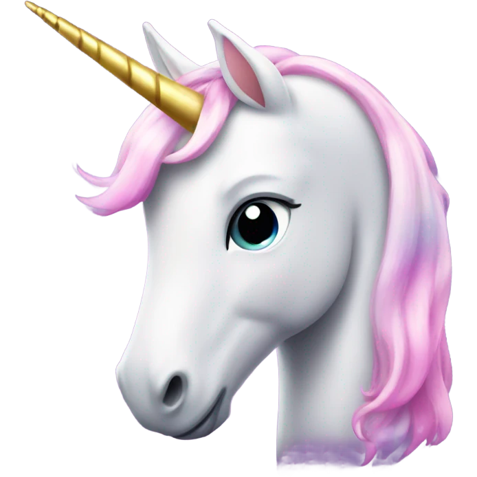 Unicorn that sparkles  emoji