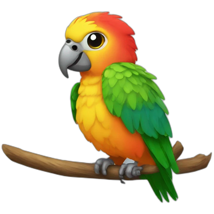 Little parrot emoji