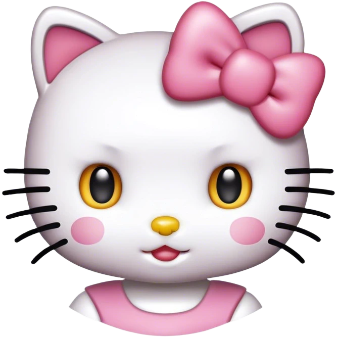 Hello kitty emoji