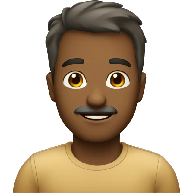 Coração bege  emoji