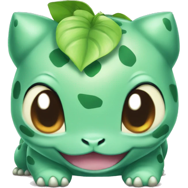 Chibi Bulbasaur emoji