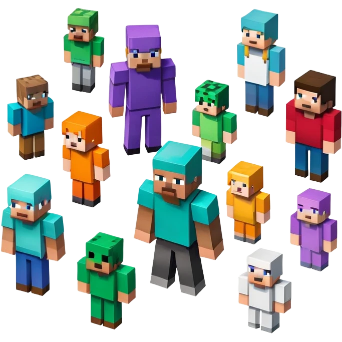 Minecraft mob emoji