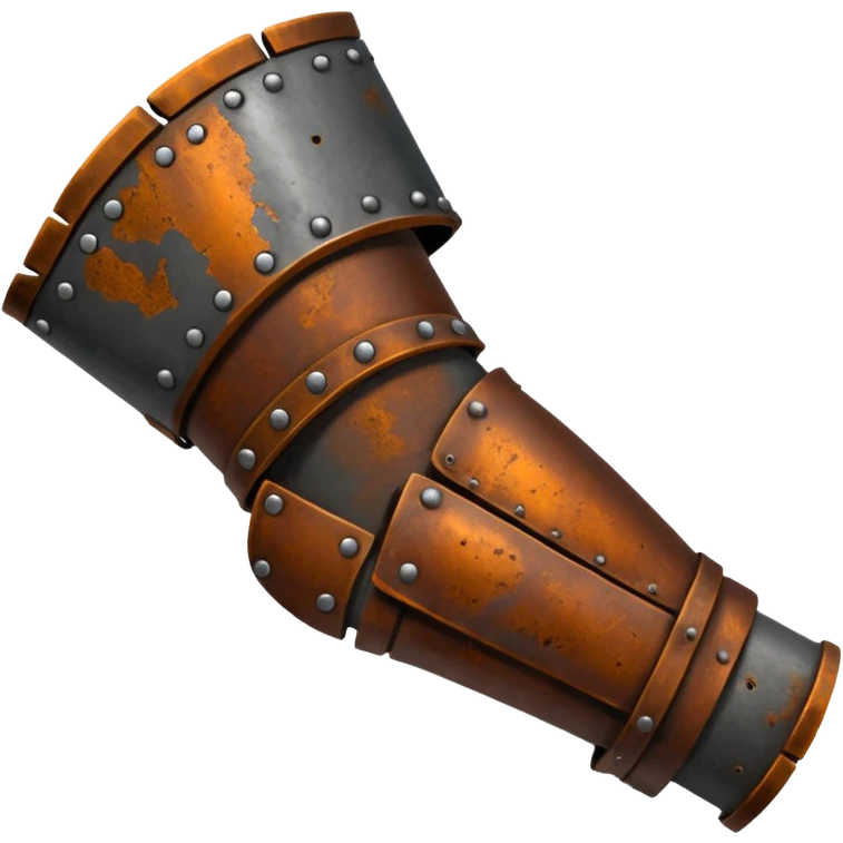 Rusted warrior arm armor emoji